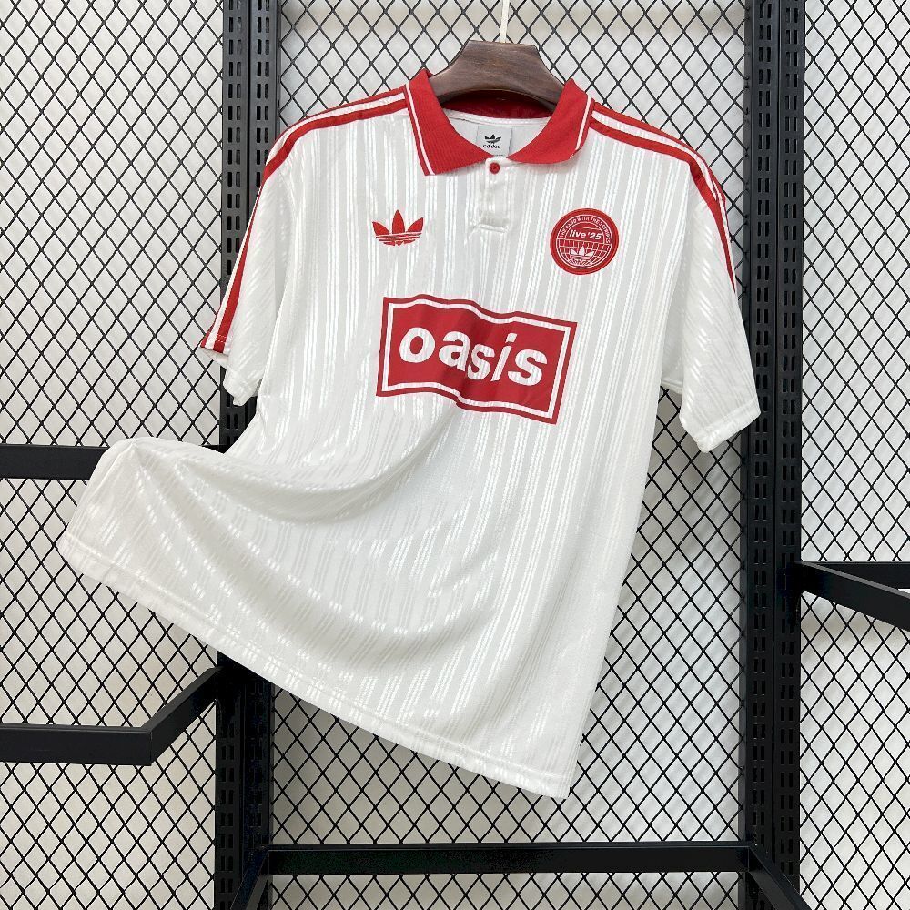 New Oasis Tour White/Red Special Edition Shirt 25/26