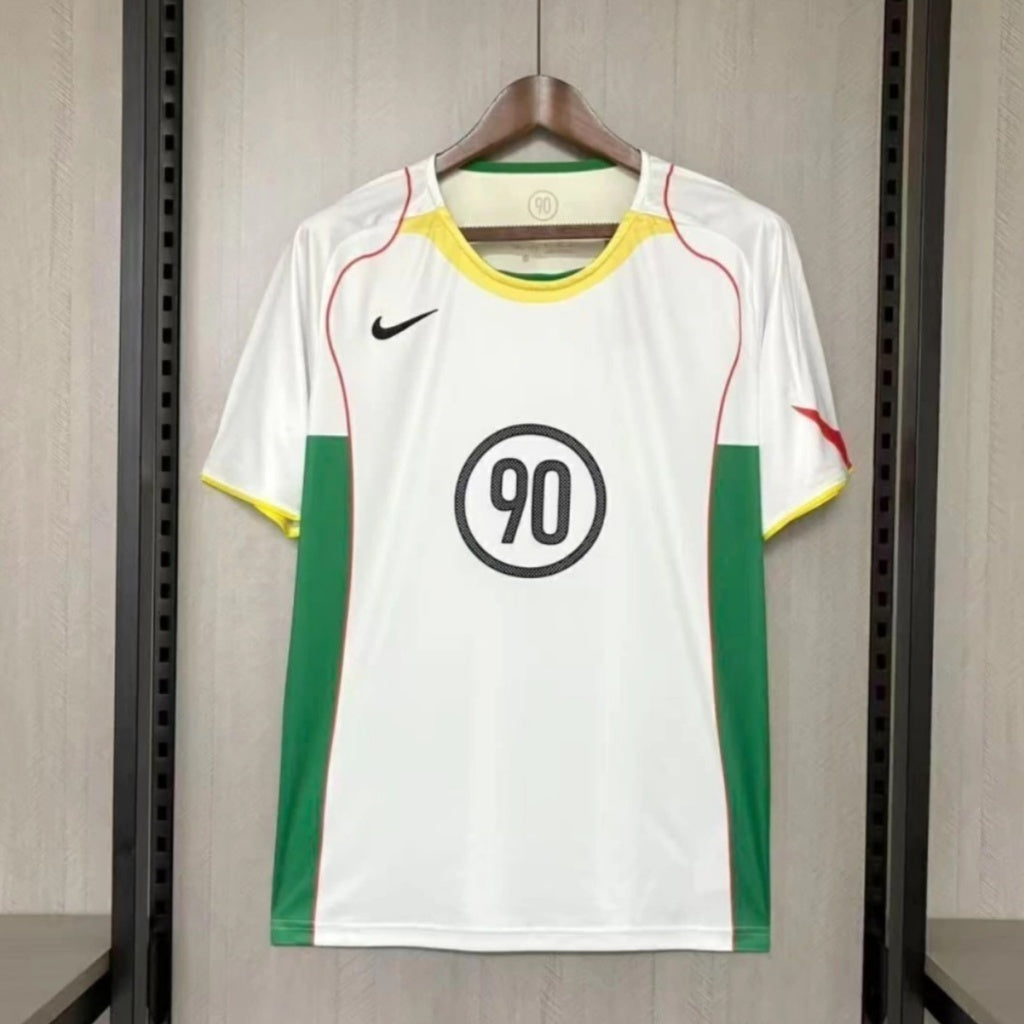 New Nike 90 Dri-FIT White & Green Shirt 25/26