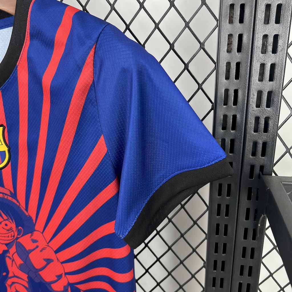 New Conjunto Niño FC Barcelona X One Piece Special Edition 25/26
