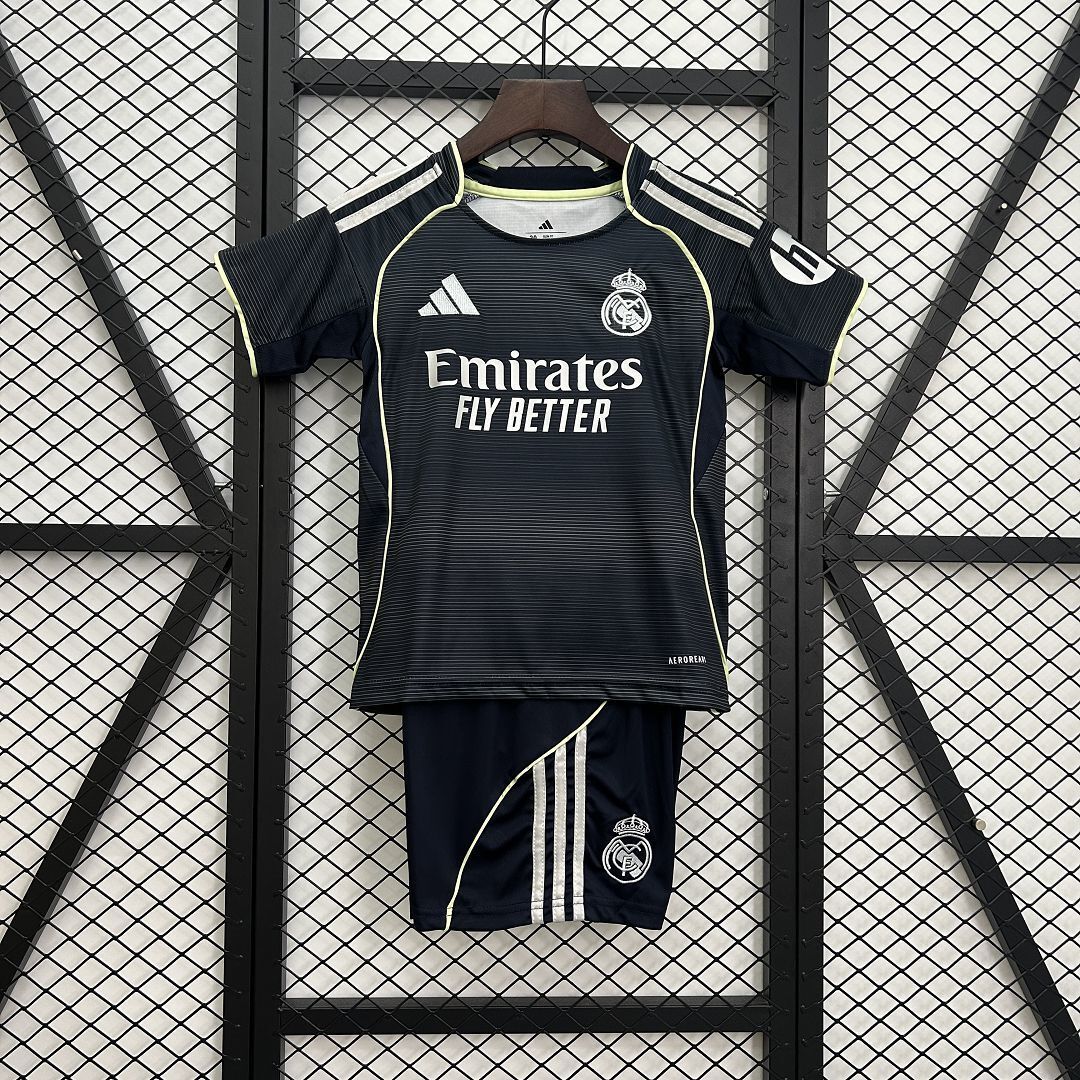 New Conjunto Niño Real Madrid Away 25/26