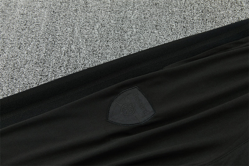 New Arsenal FC Black TrackSuit Complete 26/27