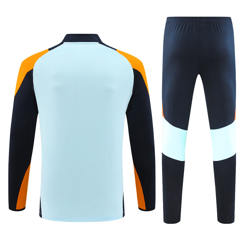 Niño - New Real Madrid 2º TrackSuit Complete 24/25