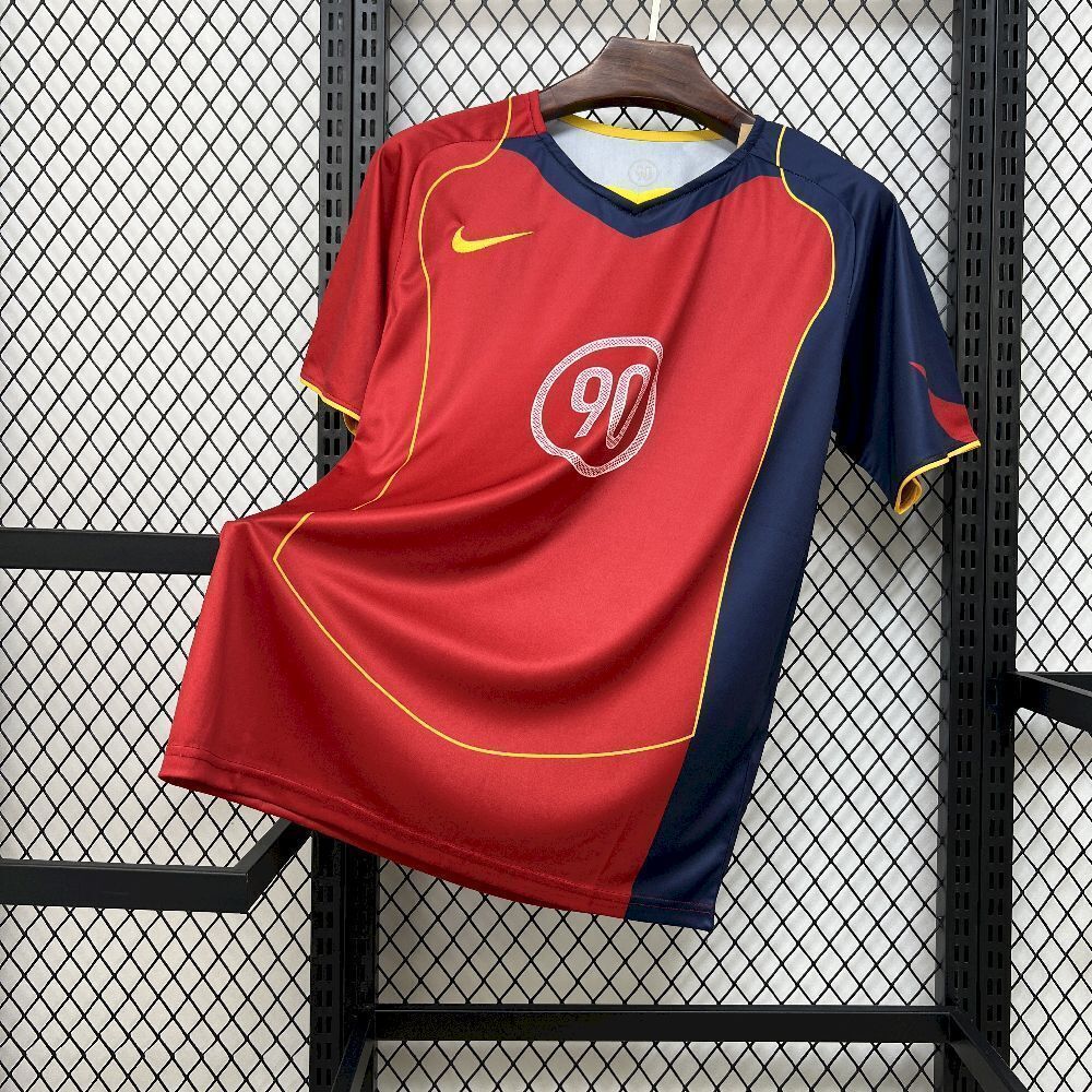 New Nike 90 Dri-FIT Red & Navy Shirt 25/26