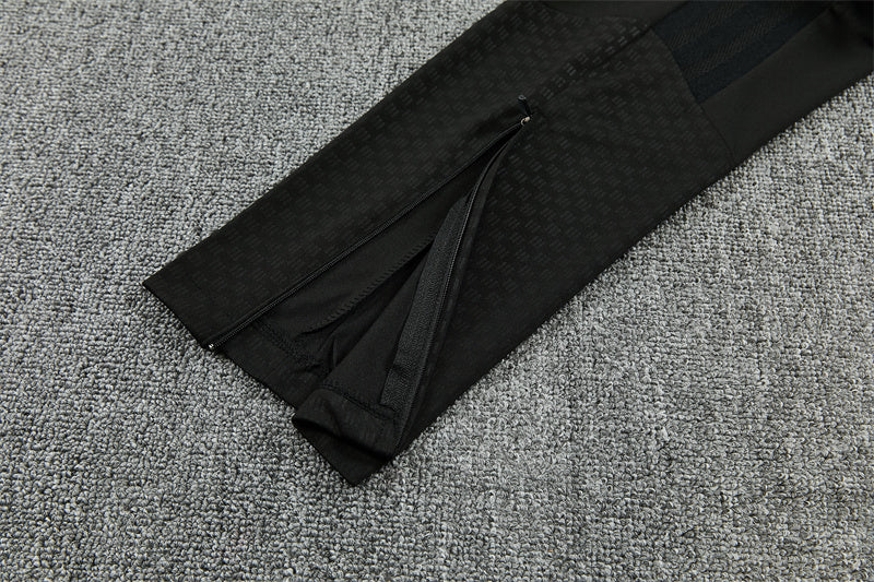 New Arsenal FC Black TrackSuit Complete 26/27