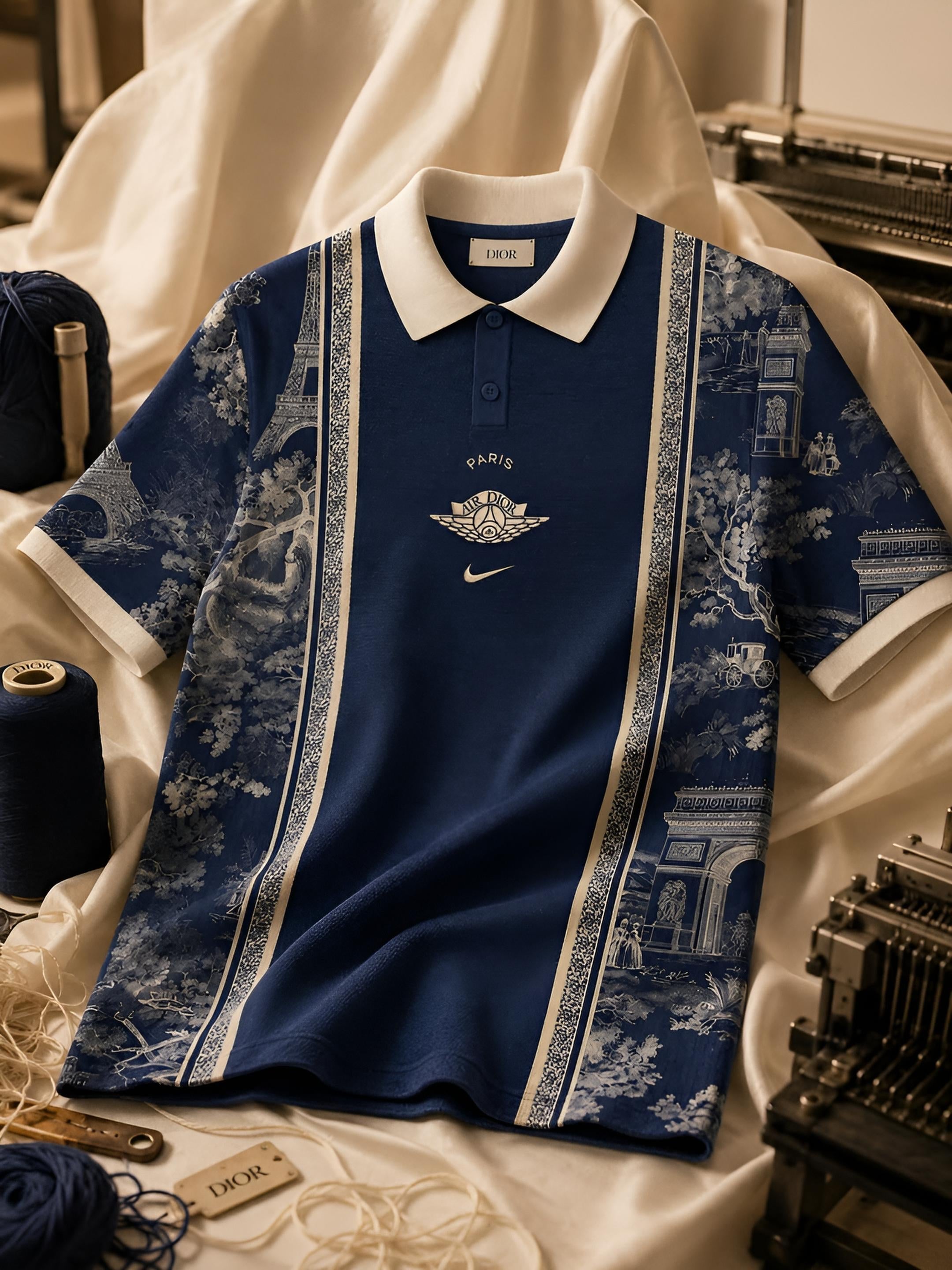 New PSG X Dior Polo Concept Heritage Edition