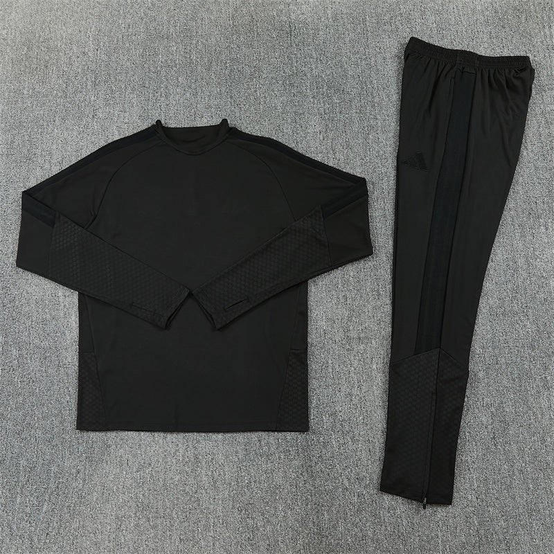 New Arsenal FC Black TrackSuit Complete 26/27