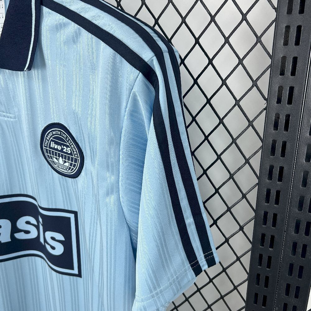 New Oasis Tour Blue/Black Special Edition Shirt 25/26