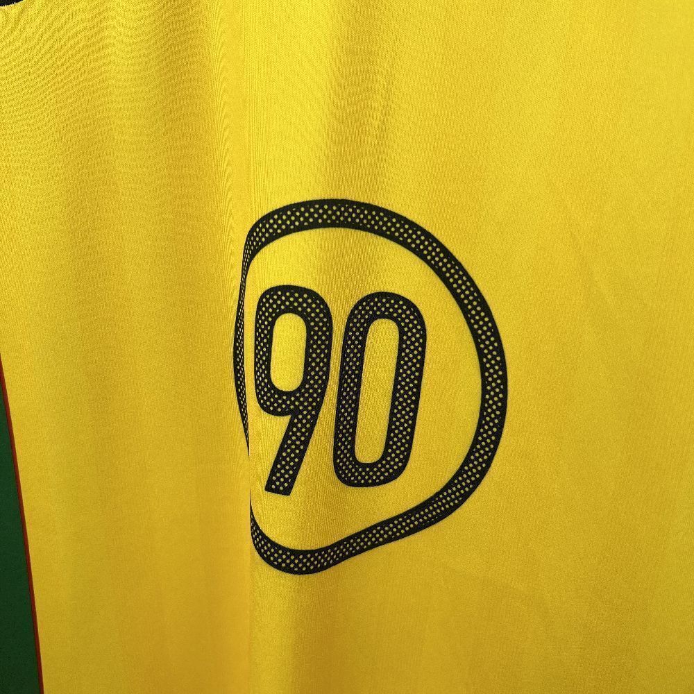 New Nike 90 Dri-FIT Yellow & Green Shirt 25/26