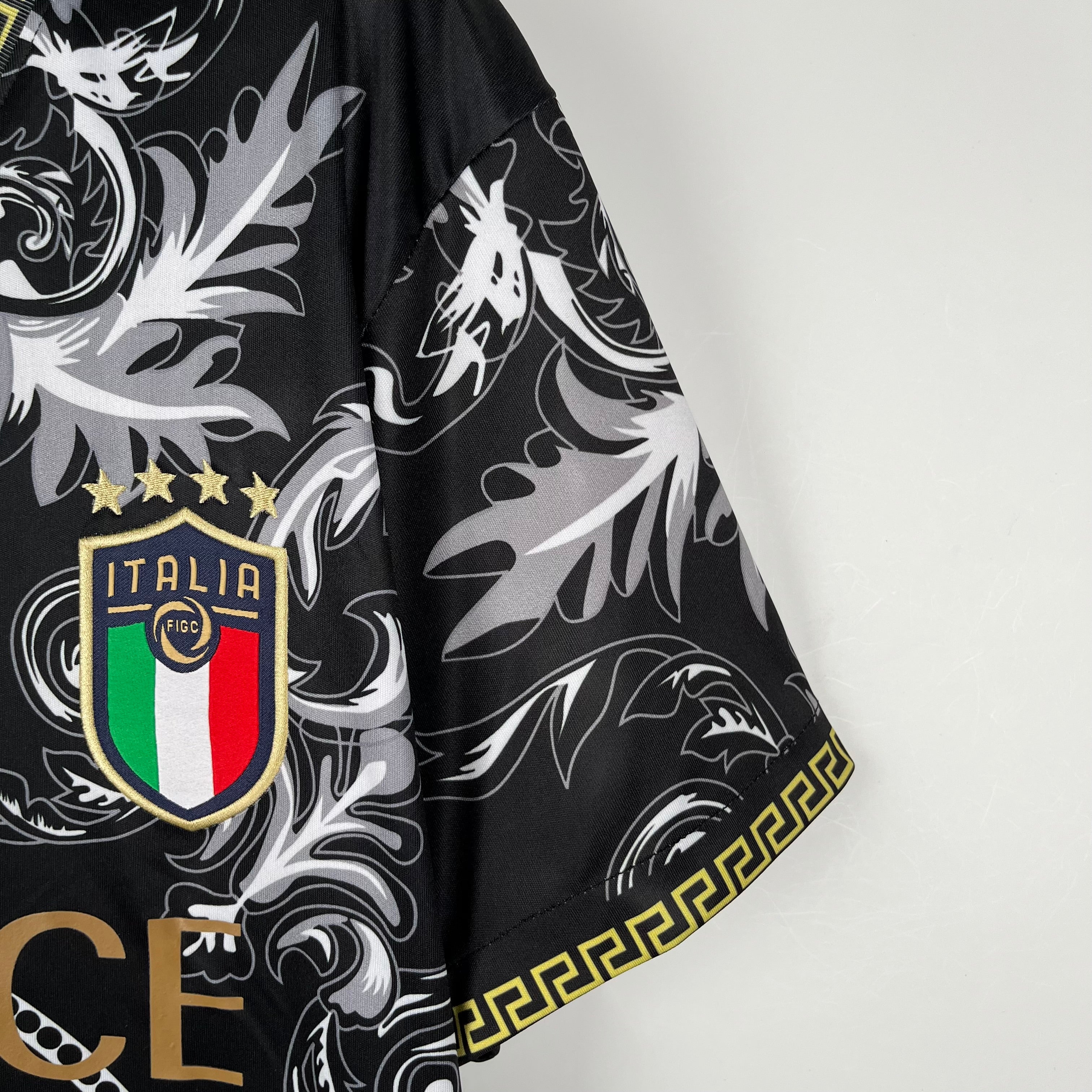 New Italia Versace Black Special Edition Shirt 23/24
