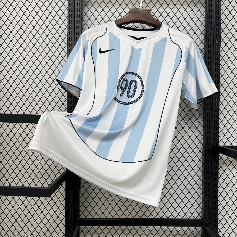 New Nike 90 Dri-FIT Blue & White Shirt 25/26
