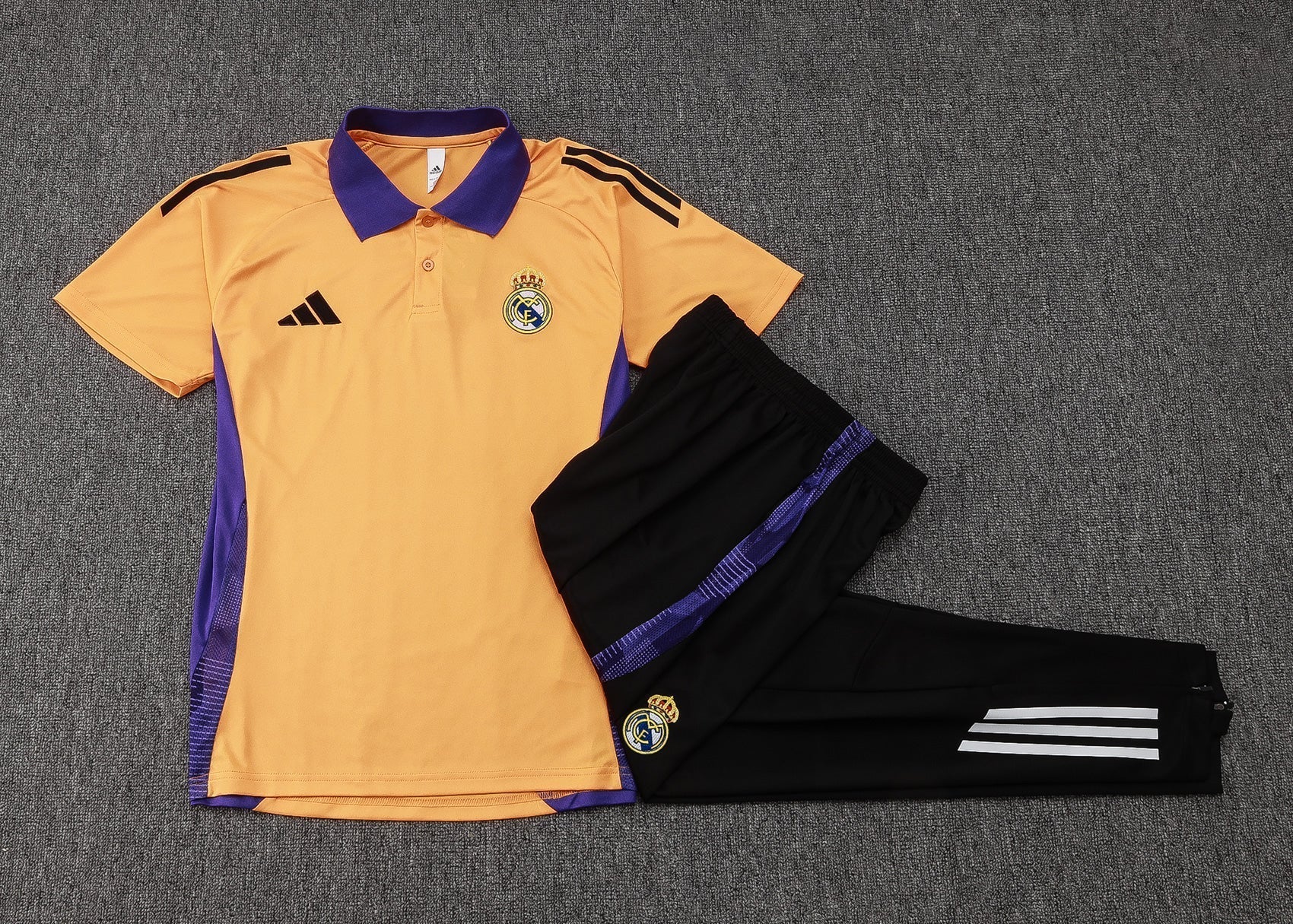 New Real Madrid Complete Polo Tracksuit 24/25