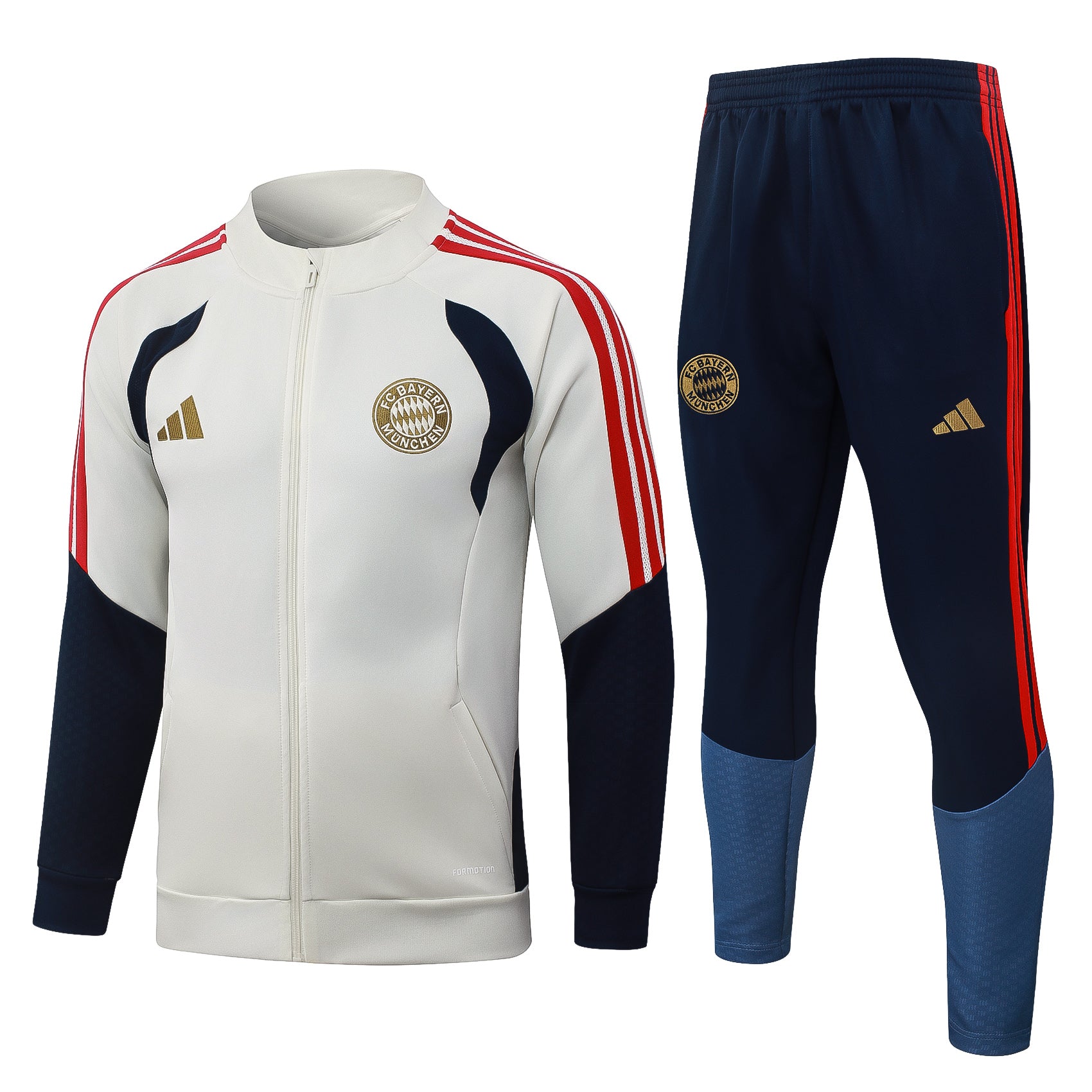 New Bayern Munich TrackSuit 2º Complete Cremallera 26/27
