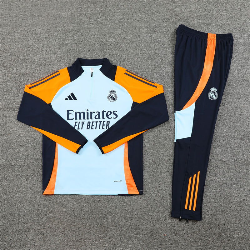 Niño - New Real Madrid 2º TrackSuit Complete 24/25