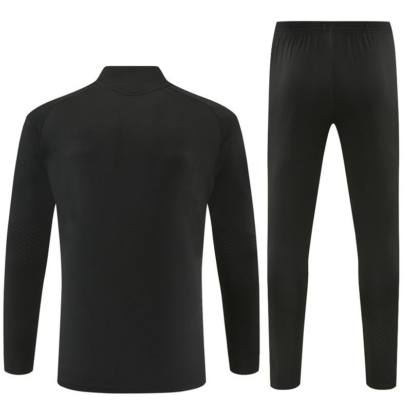 New Arsenal FC Black TrackSuit Complete 26/27