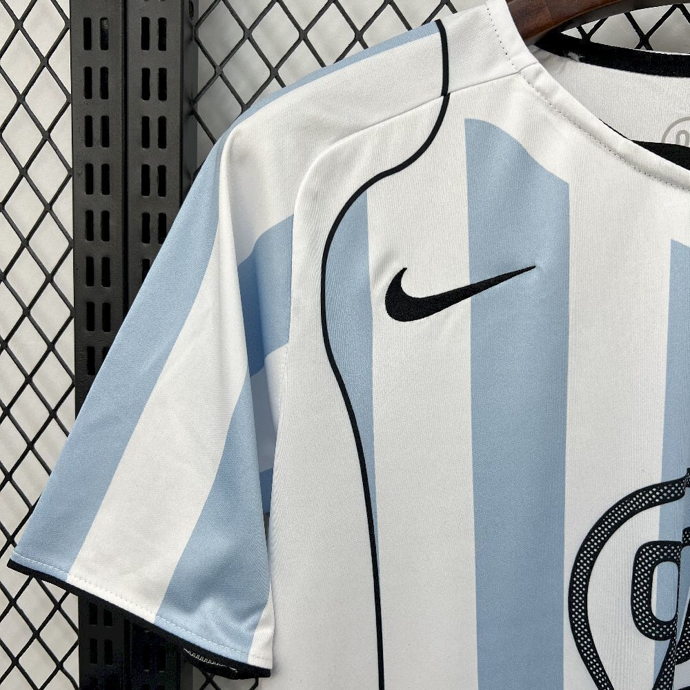 New Nike 90 Dri-FIT Blue & White Shirt 25/26