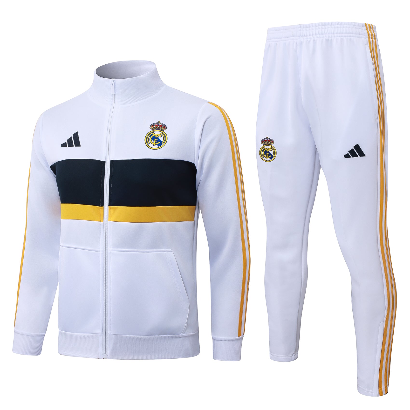 New Real Madrid 2º TrackSuit Complete Cremallera 26/27