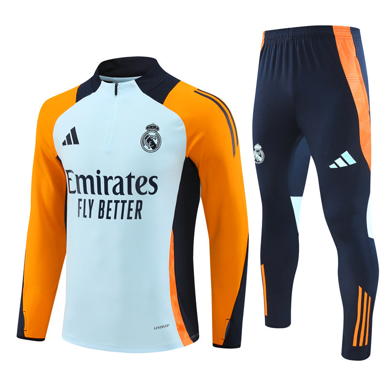 Niño - New Real Madrid 2º TrackSuit Complete 24/25
