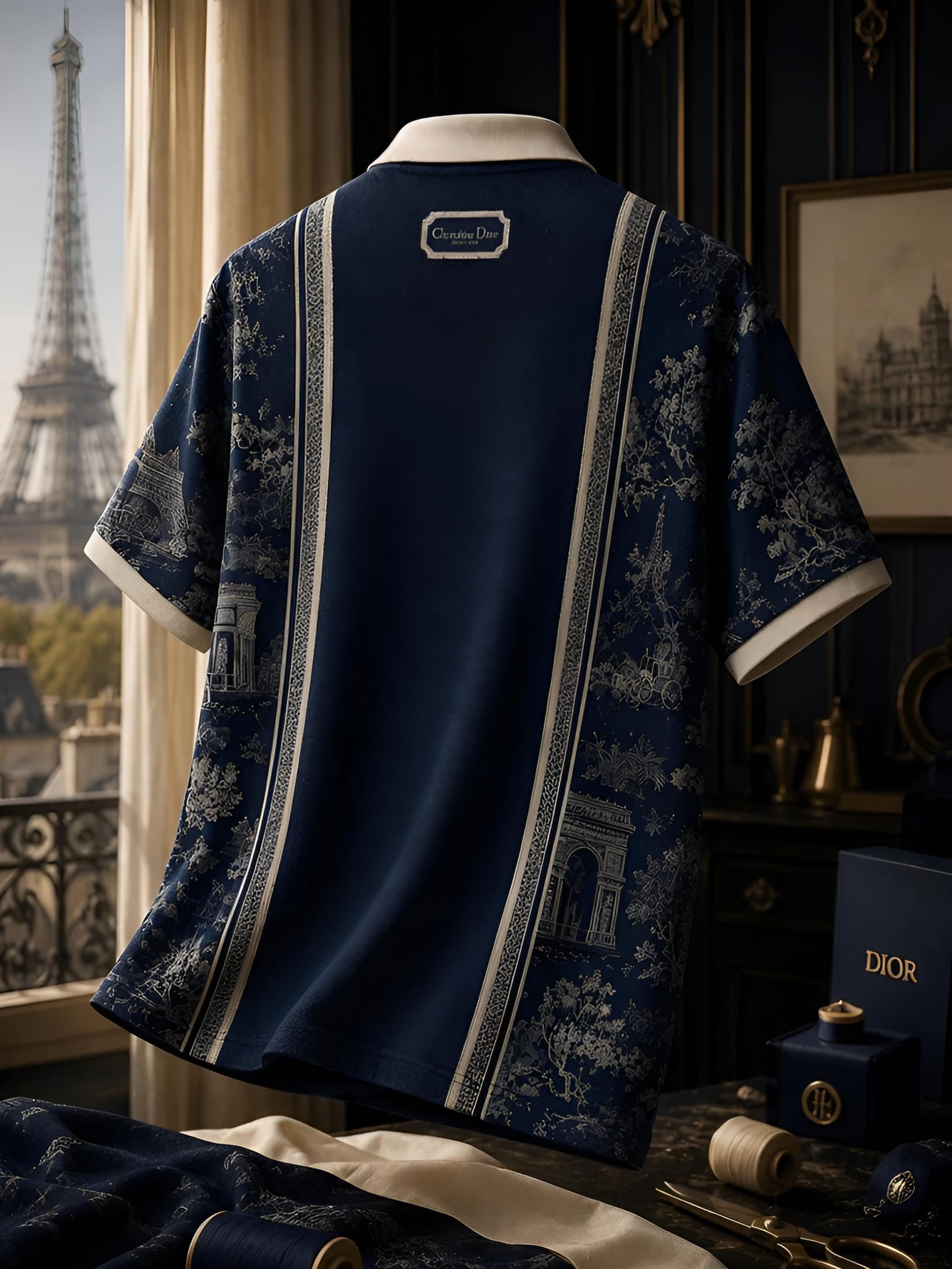 New PSG X Dior Polo Concept Heritage Edition